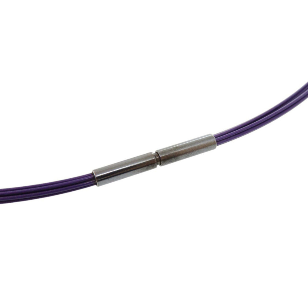 Excellent condition Hermes Lisine purple choker with fish design 0014HERMES - Picture 6 of 7